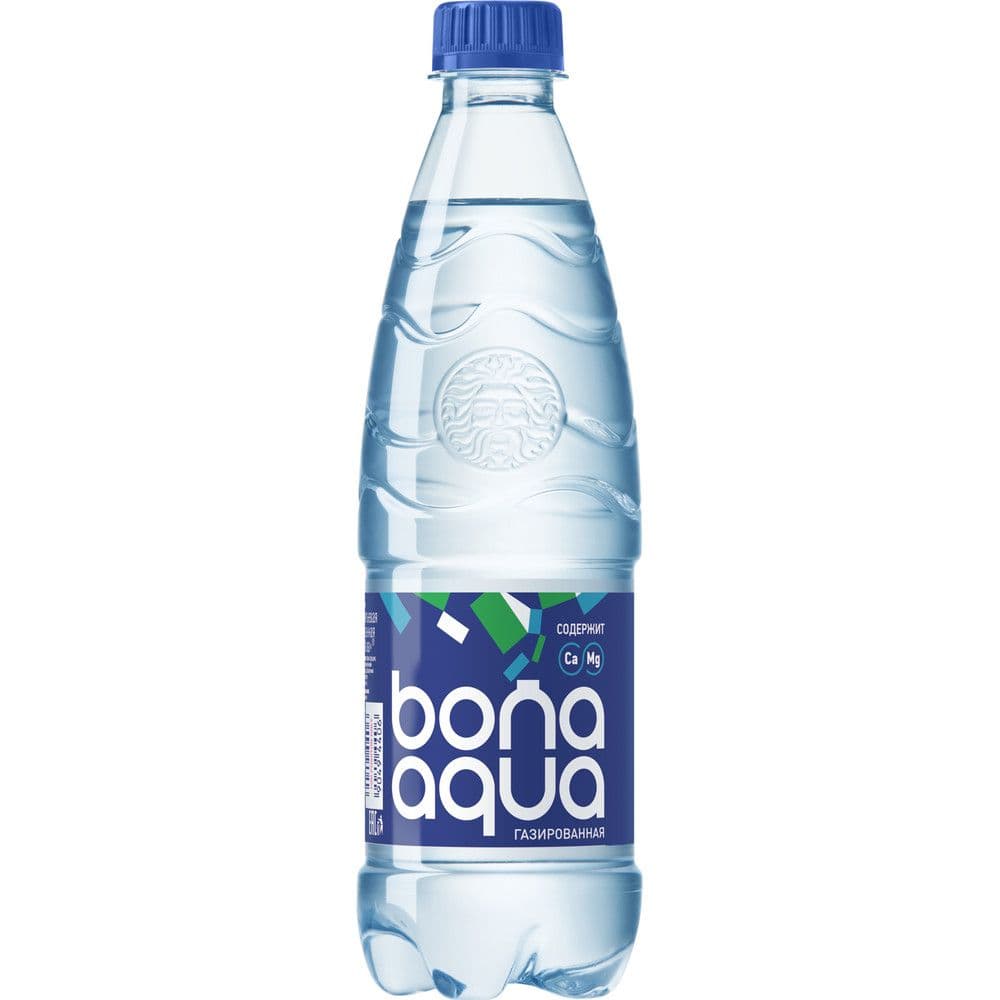 Вода газ BONA AQUA 0,5 газ